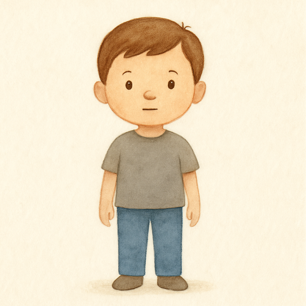 Generic character — same for every child