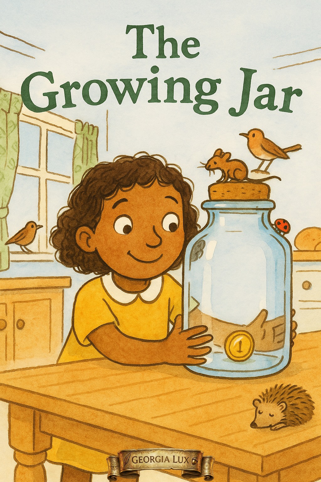 The Growing Jar — personalised storybook cover