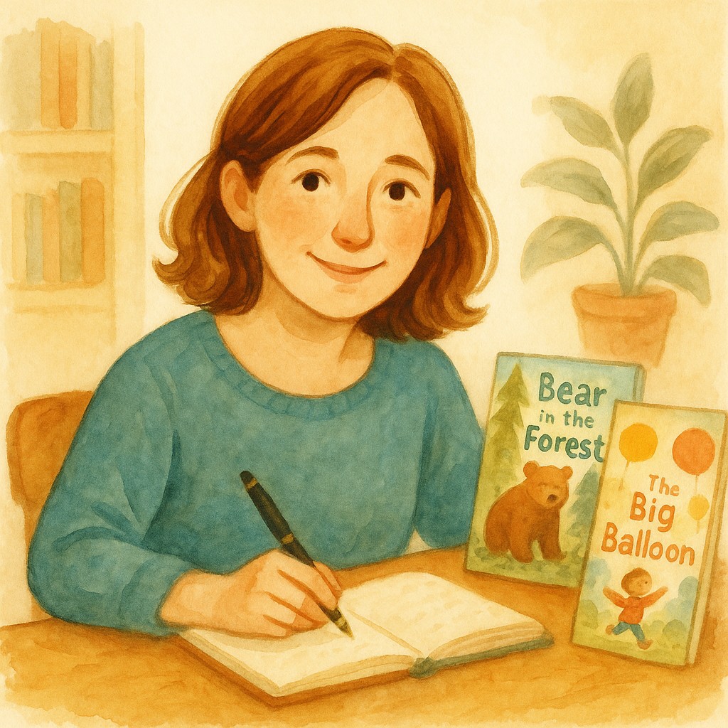 Illustrated portrait of Georgia Lux